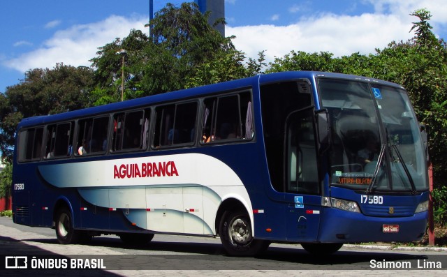 Viação Águia Branca 17480 na cidade de Vitória, Espírito Santo, Brasil, por Saimom  Lima. ID da foto: 6264783.