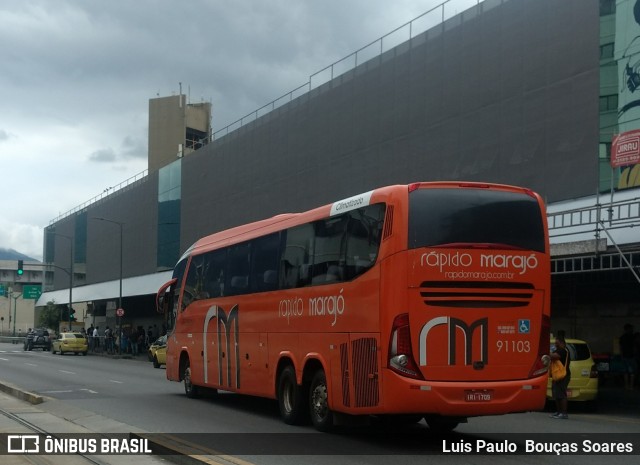 Rápido Marajó 91103 na cidade de Rio de Janeiro, Rio de Janeiro, Brasil, por Luis Paulo  Bouças Soares. Número da foto: #6264196.