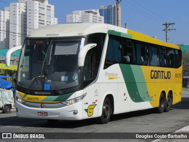 Empresa Gontijo de Transportes 18075 na cidade de São Paulo, São Paulo, Brasil, por Douglas Couto Barbalho. Número da foto: #6266369.