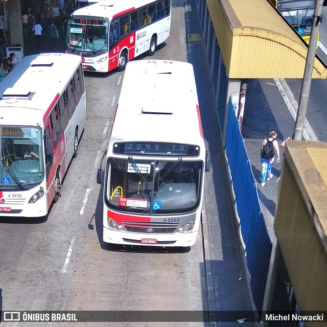 Allibus Transportes 4 5553 na cidade de São Paulo, São Paulo, Brasil, por Michel Nowacki. Número da foto: #6265855.