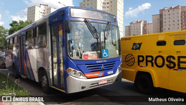 Viação Ribeirão Pires 1404 na cidade de Santo André, São Paulo, Brasil, por Matheus Oliveira. ID da foto: 6266028.