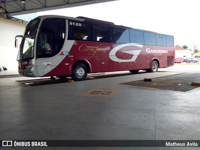 Expresso Gardenia 3120 na cidade de Itajubá, Minas Gerais, Brasil, por Matheus Avila. ID da foto: 6266162.