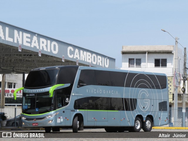 Viação Garcia 8611 na cidade de Balneário Camboriú, Santa Catarina, Brasil, por Altair Júnior. ID da foto: 6267032.