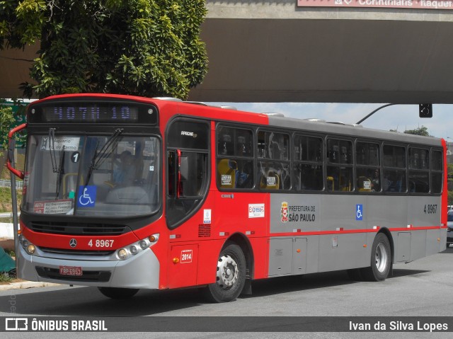Express Transportes Urbanos Ltda 4 8967 na cidade de Brasil, por Ivan da Silva Lopes. Número da foto: #6268323.