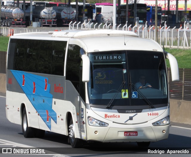 Transportadora Turística Benfica 14800 na cidade de Aparecida, São Paulo, Brasil, por Rodrigo  Aparecido. Número da foto: #6268612.