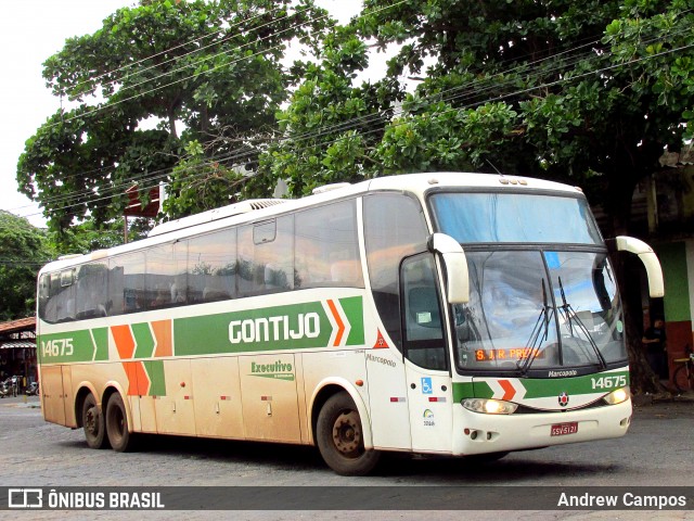 Empresa Gontijo de Transportes 14675 na cidade de Pirapora, Minas Gerais, Brasil, por Andrew Campos. Número da foto: #6268371.