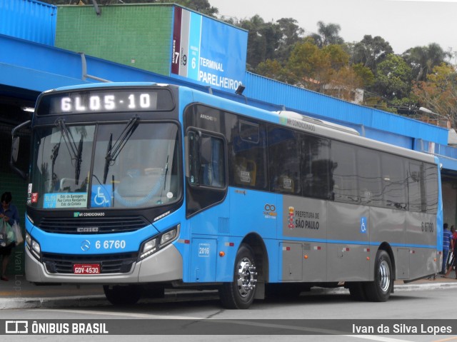 Transwolff Transportes e Turismo 6 6760 na cidade de Brasil, por Ivan da Silva Lopes. Número da foto: #6268343.
