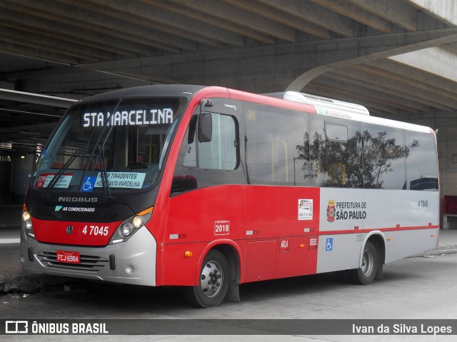 Pêssego Transportes 4 7045 na cidade de Brasil, por Ivan da Silva Lopes. Número da foto: #6268319.