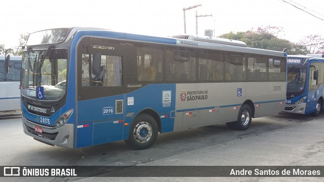 Transcooper > Norte Buss 2 6175 na cidade de São Paulo, São Paulo, Brasil, por Andre Santos de Moraes. Número da foto: #6267471.
