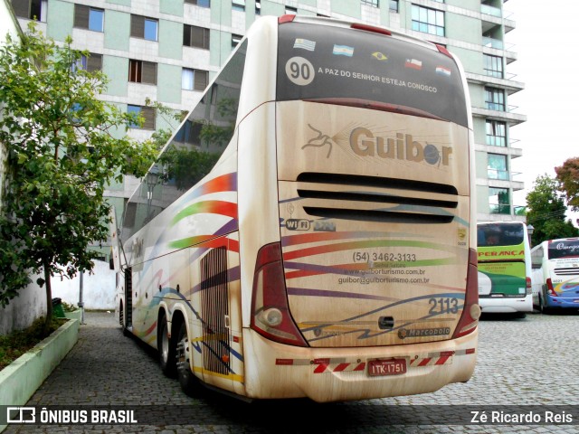 Guibor Turismo 2113 na cidade de Petrópolis, Rio de Janeiro, Brasil, por Zé Ricardo Reis. ID da foto: 6268172.