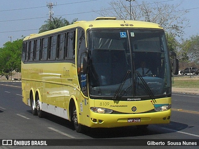 Viação Itapemirim 8109 na cidade de Teresina, Piauí, Brasil, por Gilberto  Sousa Nunes. ID da foto: 6268817.