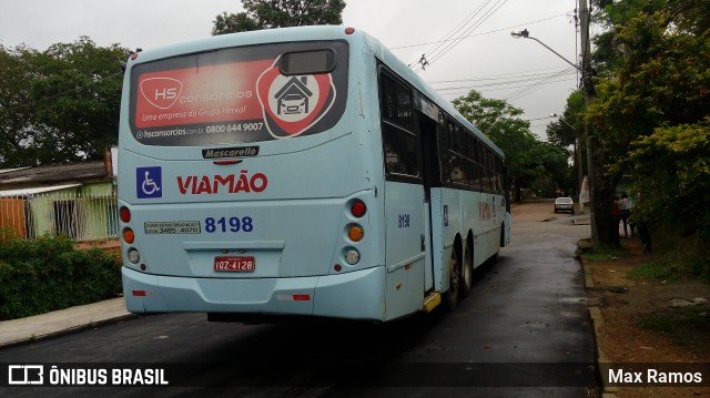 Empresa de Transporte Coletivo Viamão 8198 na cidade de Viamão, Rio Grande do Sul, Brasil, por Max Ramos. Número da foto: #6267542.