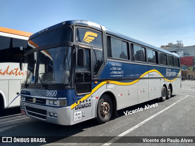 Expresso Imperador 3600 na cidade de Aparecida, São Paulo, Brasil, por Vicente de Paulo Alves. Número da foto: #6269908.