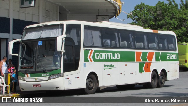 Empresa Gontijo de Transportes 21210 na cidade de Aparecida, São Paulo, Brasil, por Alex Ramos Ribeiro. Número da foto: #6271001.