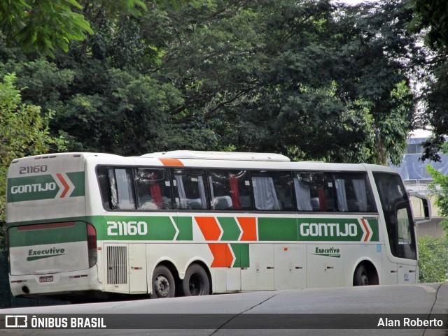 Empresa Gontijo de Transportes 21160 na cidade de São Paulo, São Paulo, Brasil, por Alan Roberto. ID da foto: 6270035.