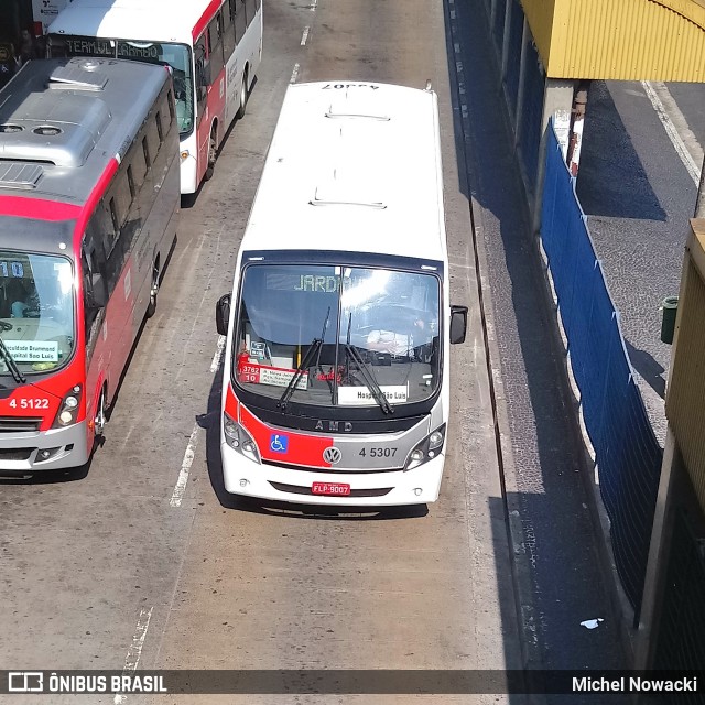 Allibus Transportes 4 5307 na cidade de São Paulo, São Paulo, Brasil, por Michel Nowacki. ID da foto: 6268935.