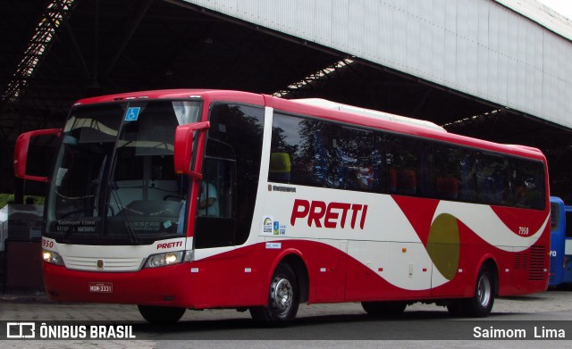 Viação Pretti 7950 na cidade de Vitória, Espírito Santo, Brasil, por Saimom  Lima. Número da foto: #6271700.
