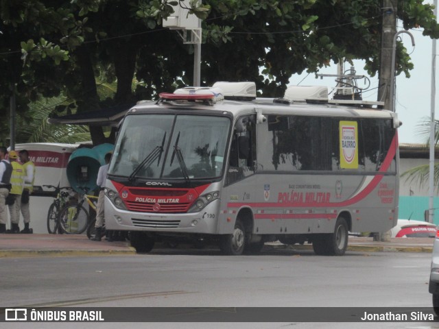 Polícia Militar de Alagoas 190 na cidade de Maceió, Alagoas, Brasil, por Jonathan Silva. ID da foto: 6271598.