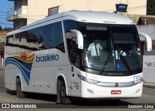Expresso Brasileiro 7255 na cidade de Mucuri, Bahia, Brasil, por Saimom  Lima. Número da foto: #6272327.