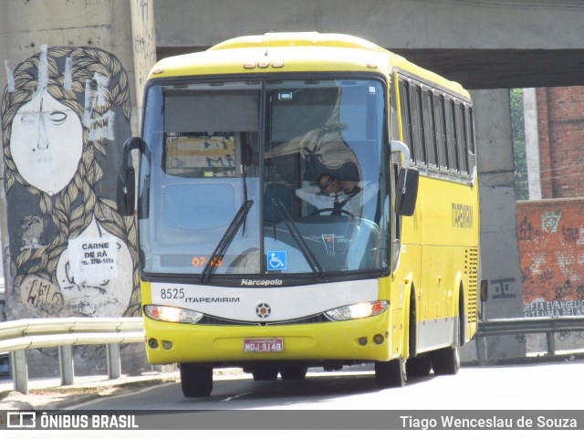 Viação Itapemirim 8525 na cidade de Rio de Janeiro, Rio de Janeiro, Brasil, por Tiago Wenceslau de Souza. ID da foto: 6271736.