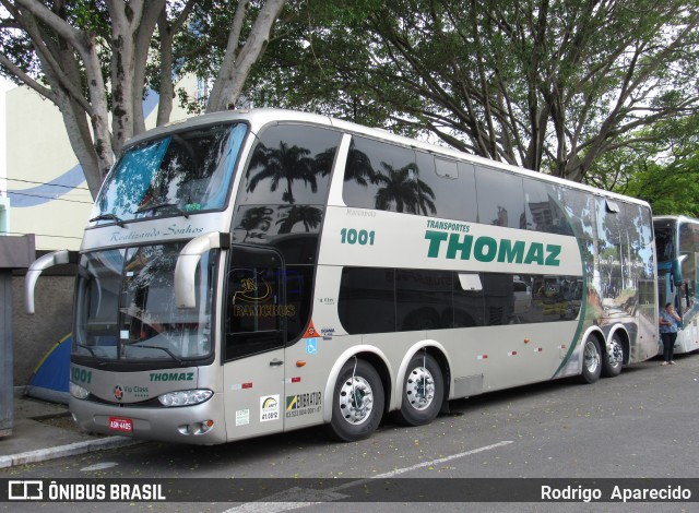 Transportes Thomaz 1001 na cidade de Aparecida, São Paulo, Brasil, por Rodrigo  Aparecido. Número da foto: #6272659.
