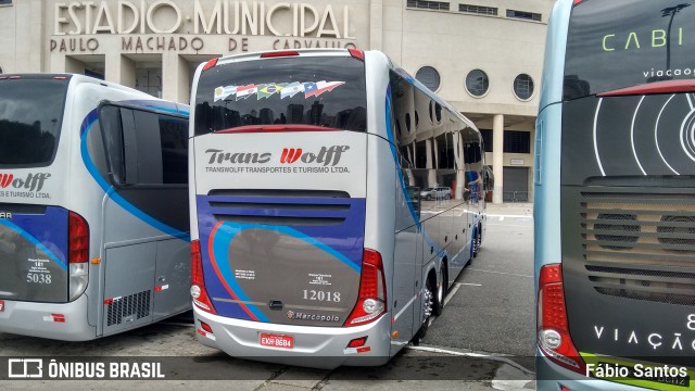 Trans Wolff Transportes e Turismo 12018 na cidade de São Paulo, São Paulo, Brasil, por Fábio Santos. ID da foto: 6317813.