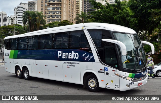 Planalto Transportes 2502 na cidade de São Paulo, São Paulo, Brasil, por Rudnei Aparecido da Silva. ID da foto: 6319152.