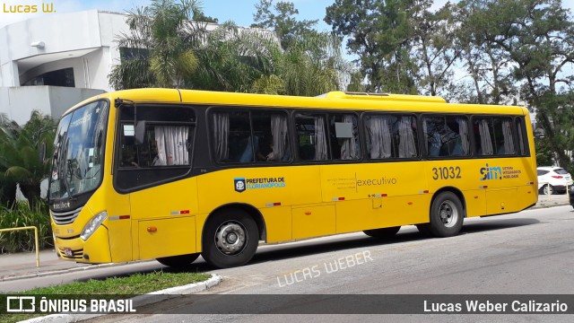 Transporte Coletivo Estrela 31032 na cidade de Florianópolis, Santa Catarina, Brasil, por Lucas Weber Calizario. Número da foto: #6319430.
