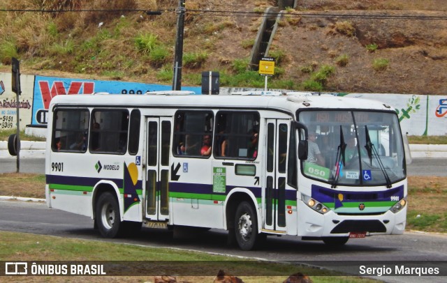 Viação Modelo 9901 na cidade de Aracaju, Sergipe, Brasil, por Sergio Marques . ID da foto: 6319240.