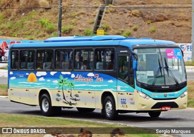 Aliança Tur Transporte de Passageiros e Turismo 1440 na cidade de Aracaju, Sergipe, Brasil, por Sergio Marques . ID da foto: 6319339.