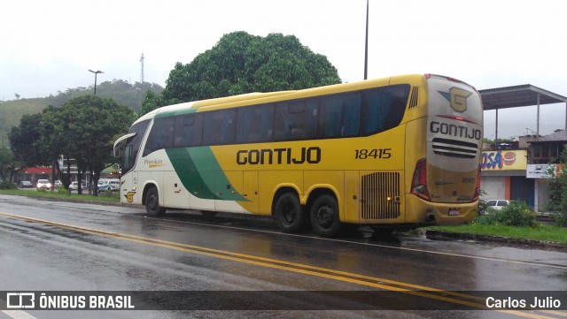 Empresa Gontijo de Transportes 18415 na cidade de Brasil, por Carlos Julio. ID da foto: 6318029.