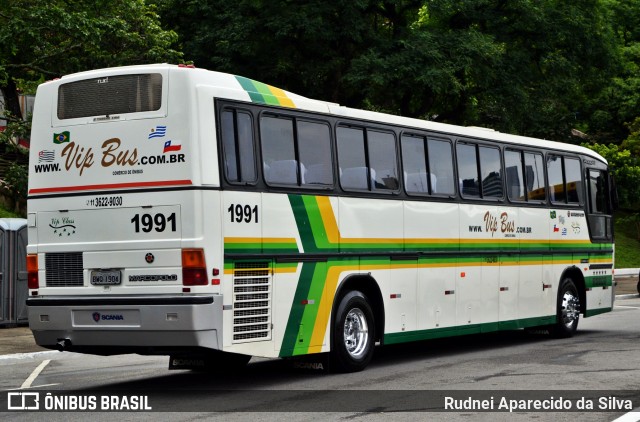 Vip Bus Comércio de Ônibus 1991 na cidade de São Paulo, São Paulo, Brasil, por Rudnei Aparecido da Silva. Número da foto: #6336737.