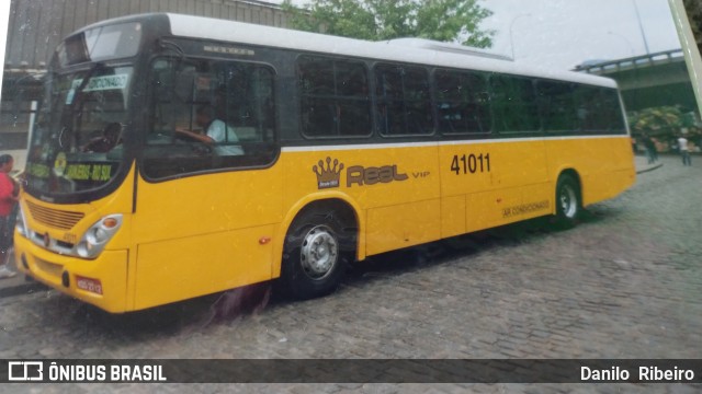 Real Auto Ônibus 41011 na cidade de Rio de Janeiro, Rio de Janeiro, Brasil, por Danilo Ribeiro. Número da foto: #6336529.
