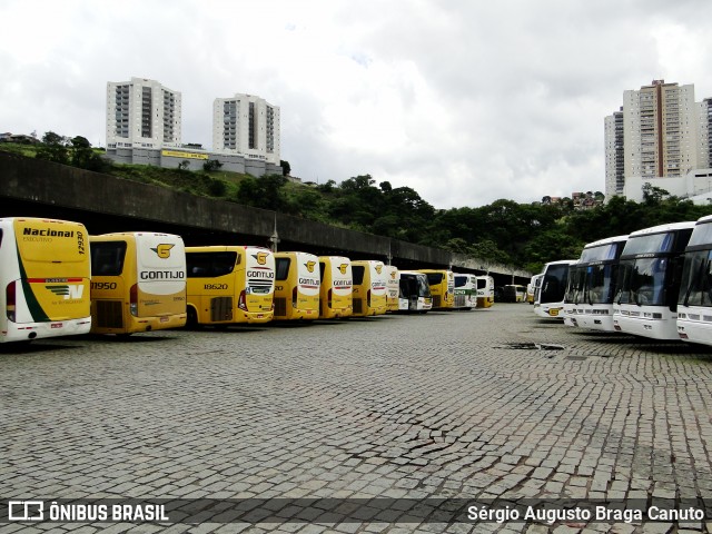 Empresa Gontijo de Transportes GARAGEM BHZ na cidade de Belo Horizonte, Minas Gerais, Brasil, por Sérgio Augusto Braga Canuto. ID da foto: 6337488.