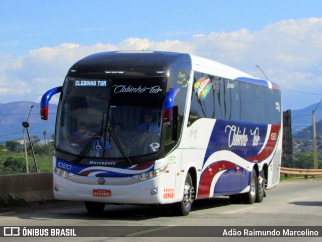 Clebinho Turismo 1020 na cidade de Betim, Minas Gerais, Brasil, por Adão Raimundo Marcelino. ID da foto: 6337593.