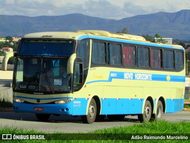 Viação Novo Horizonte 906711 na cidade de Betim, Minas Gerais, Brasil, por Adão Raimundo Marcelino. Número da foto: #6337705.