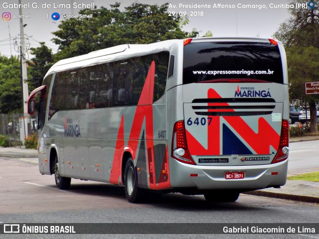 Expresso Maringá 6407 na cidade de Curitiba, Paraná, Brasil, por Gabriel Giacomin de Lima. Número da foto: #6337509.