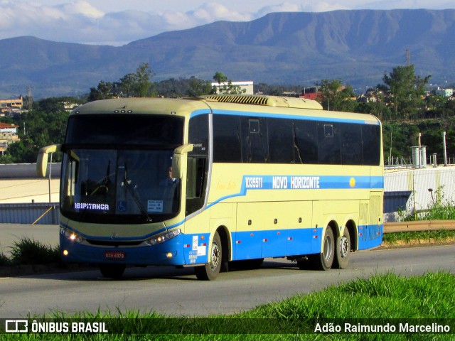 Viação Novo Horizonte 1035511 na cidade de Betim, Minas Gerais, Brasil, por Adão Raimundo Marcelino. ID da foto: 6337719.