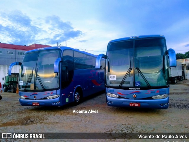 Sávio Máximo Turismo 2608 na cidade de Nova Serrana, Minas Gerais, Brasil, por Vicente de Paulo Alves. Número da foto: #6338318.