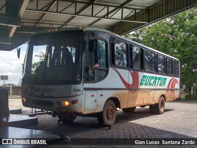 Eucatur - Empresa União Cascavel de Transportes e Turismo 4144 na cidade de Ji-Paraná, Rondônia, Brasil, por Gian Lucas  Santana Zardo. ID da foto: 6340047.