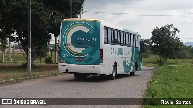 Auto Viação Camurujipe 3052 na cidade de Cruz das Almas, Bahia, Brasil, por Flávio  Santos. ID da foto: 6339953.