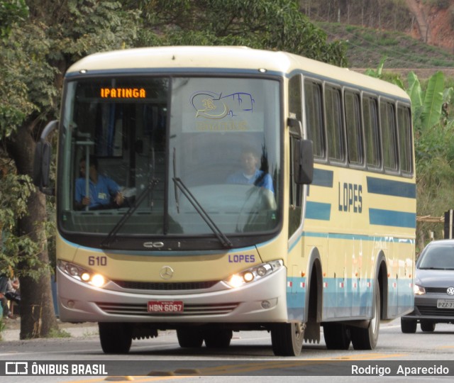 Viação Lopes 610 na cidade de Nova Era, Minas Gerais, Brasil, por Rodrigo  Aparecido. ID da foto: 6339542.