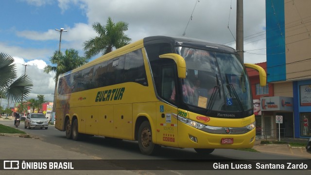 Eucatur - Empresa União Cascavel de Transportes e Turismo 5020 na cidade de Ji-Paraná, Rondônia, Brasil, por Gian Lucas  Santana Zardo. ID da foto: 6340018.