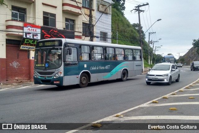 Viação Tabuazeiro 4077 na cidade de Vitória, Espírito Santo, Brasil, por Everton Costa Goltara. Número da foto: #6338312.