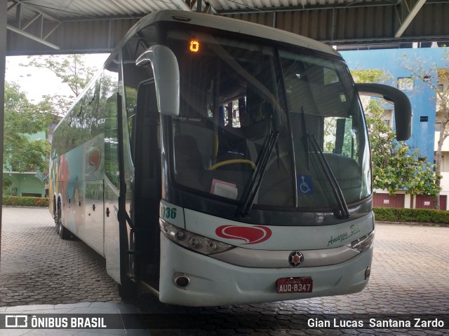 Eucatur - Empresa União Cascavel de Transportes e Turismo 4736 na cidade de Ji-Paraná, Rondônia, Brasil, por Gian Lucas  Santana Zardo. Número da foto: #6340080.