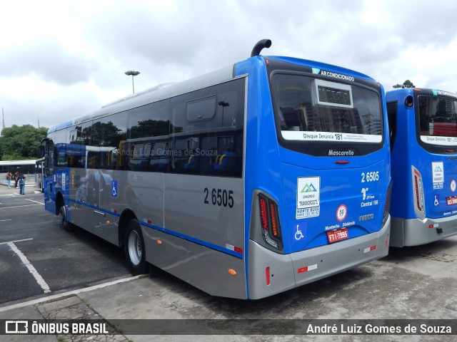 Transcooper > Norte Buss 2 6505 na cidade de São Paulo, São Paulo, Brasil, por André Luiz Gomes de Souza. Número da foto: #6339368.