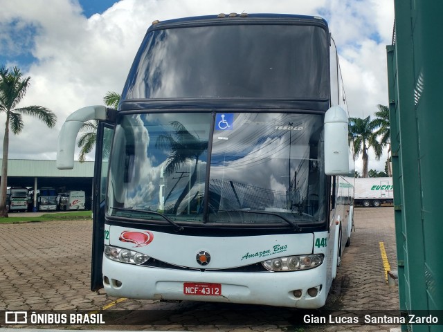 Eucatur - Empresa União Cascavel de Transportes e Turismo 4412 na cidade de Ji-Paraná, Rondônia, Brasil, por Gian Lucas  Santana Zardo. Número da foto: #6338253.