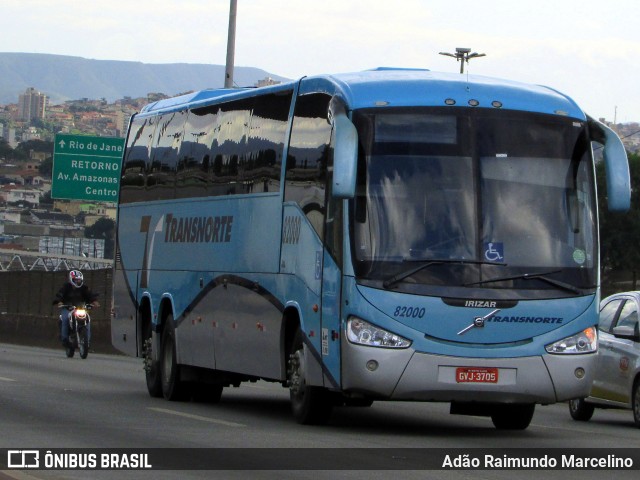 Transnorte - Transporte e Turismo Norte de Minas 82000 na cidade de Belo Horizonte, Minas Gerais, Brasil, por Adão Raimundo Marcelino. ID da foto: 6339767.