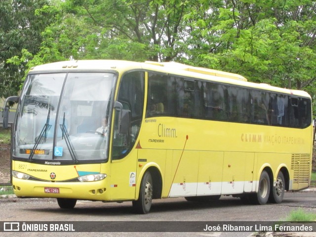 Viação Itapemirim 8821 na cidade de Teresina, Piauí, Brasil, por José Ribamar Lima Fernandes. ID da foto: 6341567.