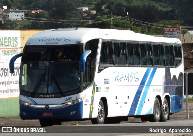 Ramos Turismo 3600 na cidade de Conselheiro Lafaiete, Minas Gerais, Brasil, por Rodrigo  Aparecido. ID da foto: 6342355.